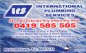 Blocked Drain Clearing & Roof Leaks East Melbourne  - International Plumbing Services - Blocked Drains - Roof Leaks - Burst Pipes 